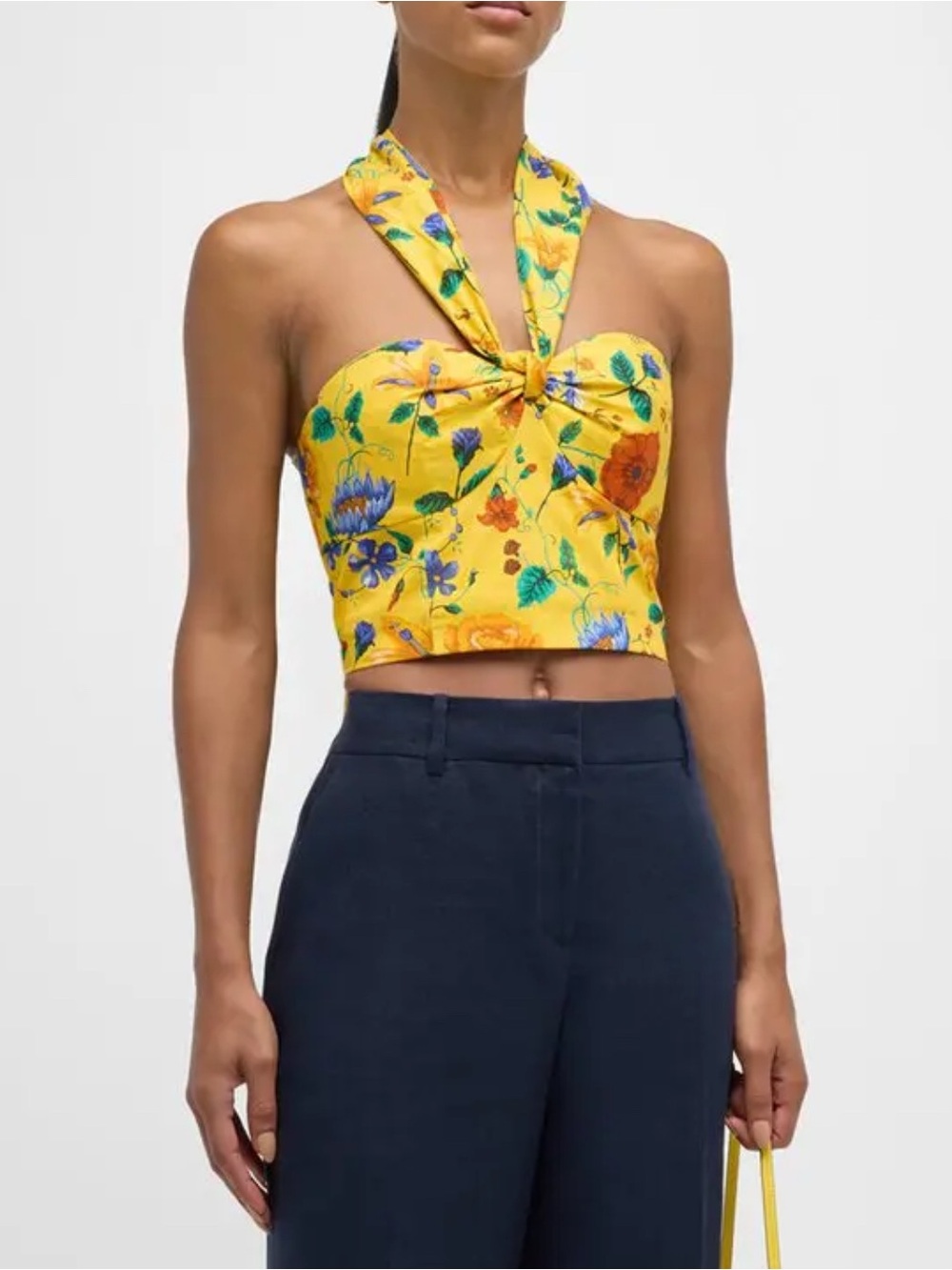 Cara Cara Piana Floral Haltet Top